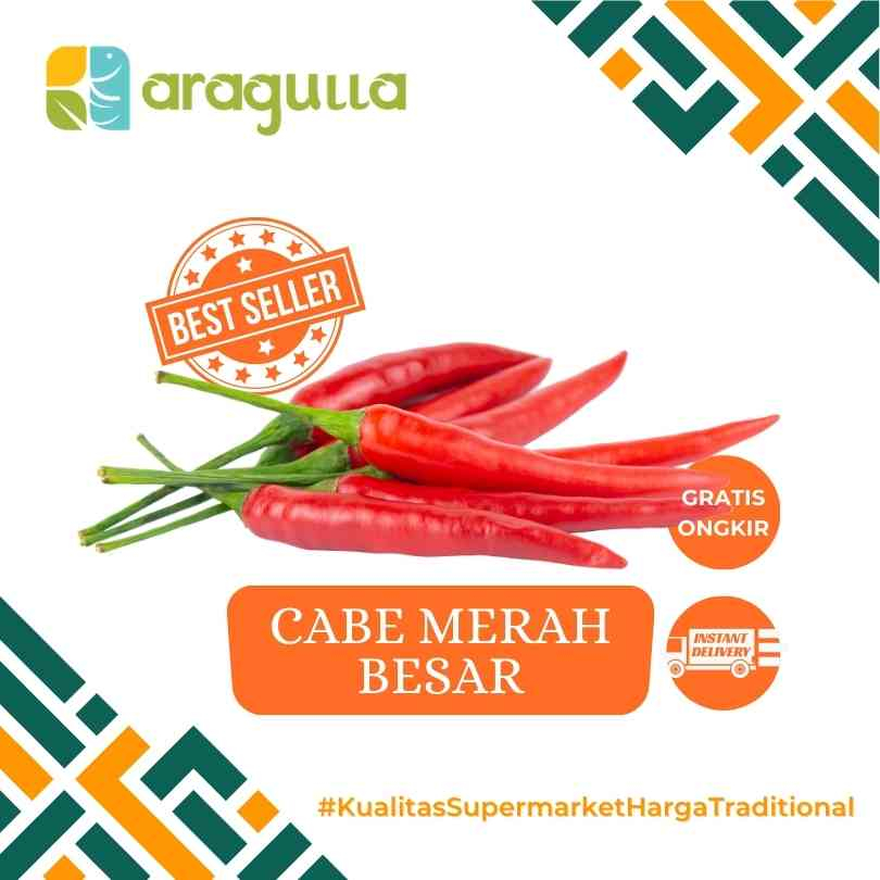

Cabe Merah Besar [Sayur - Sayuran Segar Instant / Express Surabaya] - Aragulla