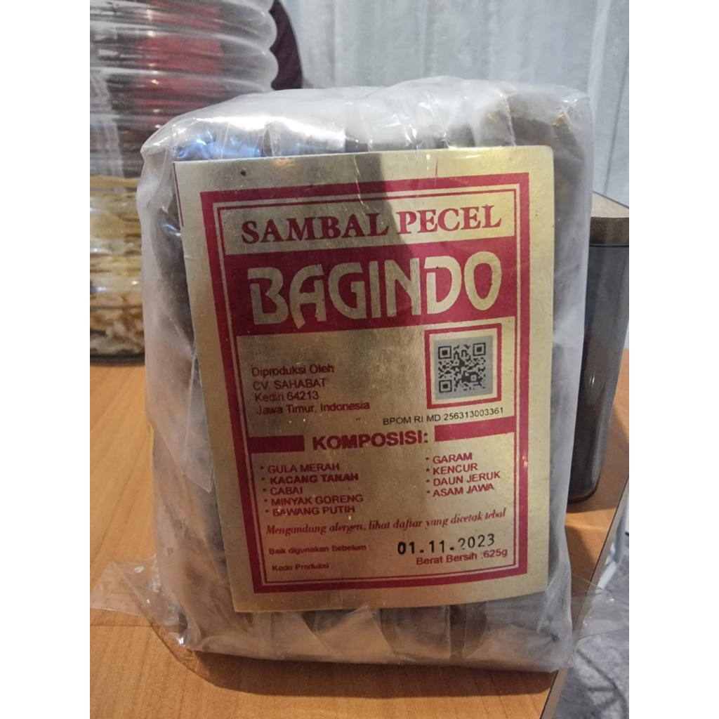Bumbu Pecel Sambal Pecel Bagindo Kediri
