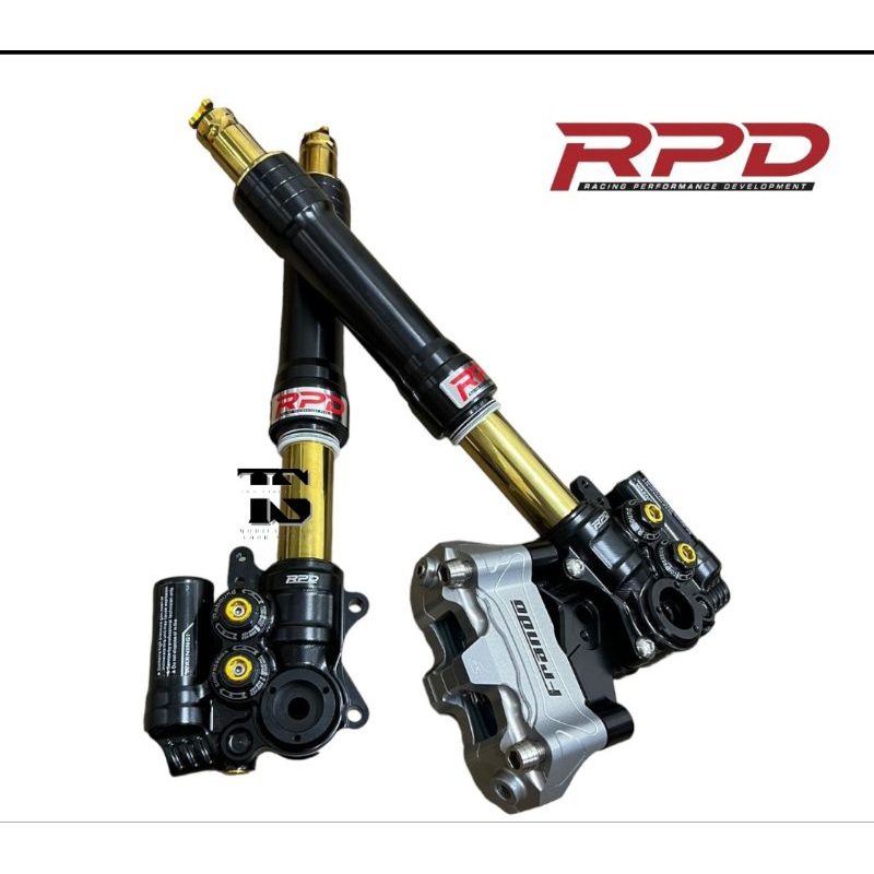 Shock USD Depan Nmax Old All New Nmax Set Kaliper Frando Pitch 100 Mm Upside Down Nmax Old Nmax New 