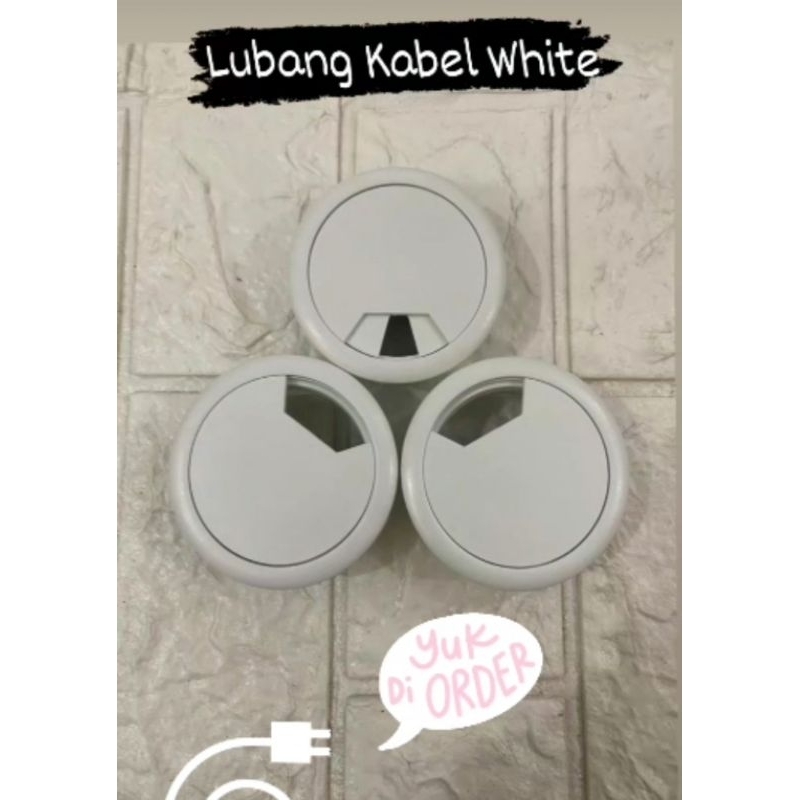 Lubang Kabel Meja Kantor Lubang kabel Meja komputer