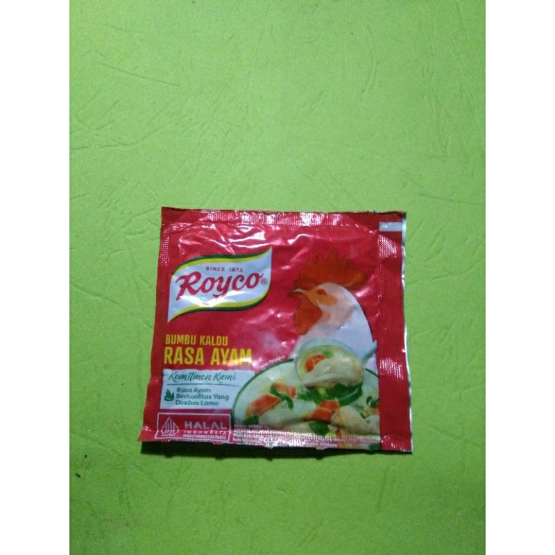 

Royco Bumbu Kaldu Rasa Ayam 8 g ( 12 sachet)