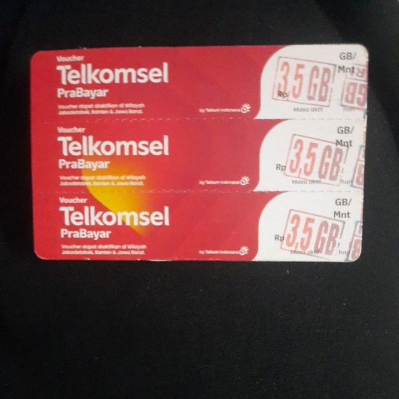 Voucher Data Telkomsel 3,5 GB