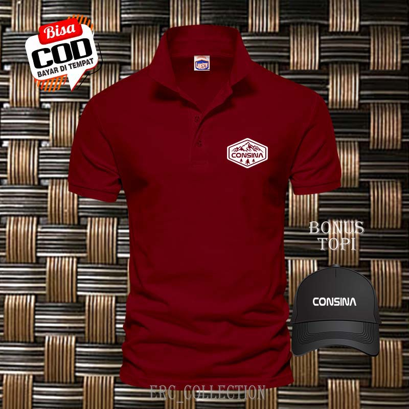 Kaos Polo Shirt Pria /Wanita Kaos Polo Free Topi > Polo Consina Blog Petak 6 Putih > Kaos Polo Origi