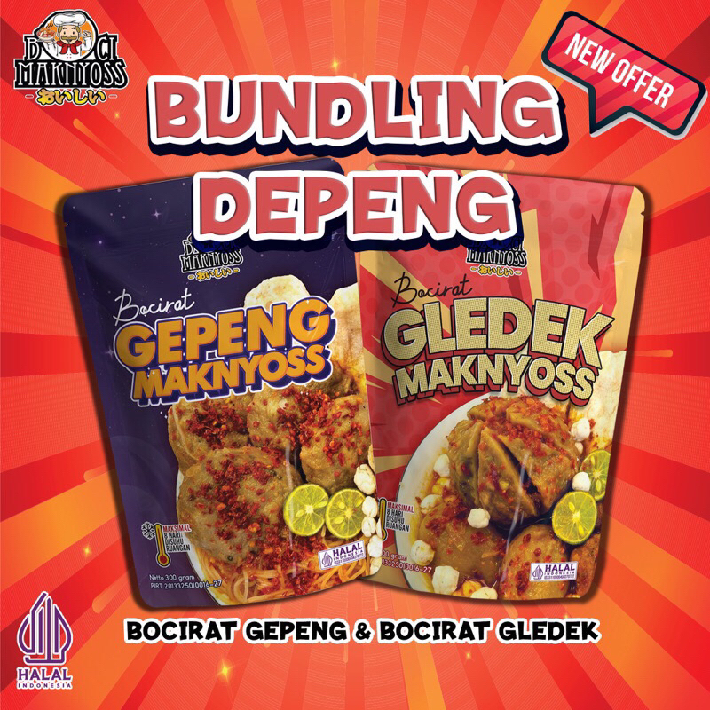 

BUNDLING DEPENG (Bocirat Gepeng & Bocirat Gledek)