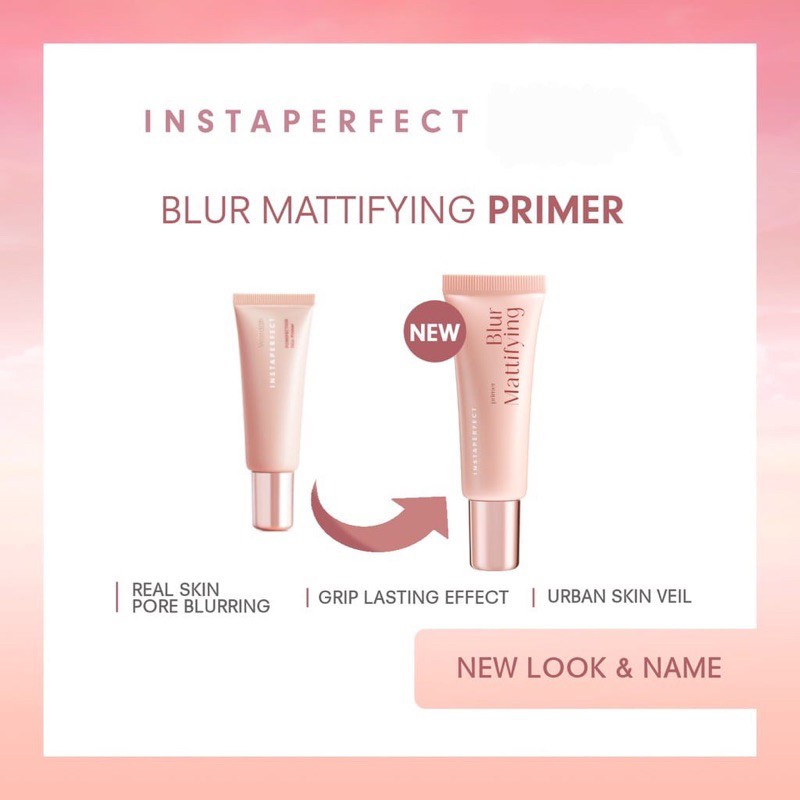 Instaperfect BLUR MATTIFYING PRIMER  / WARDAH INSTAPERFECT POREFECTION SKIN PRIMER / INSTA PERFECT P