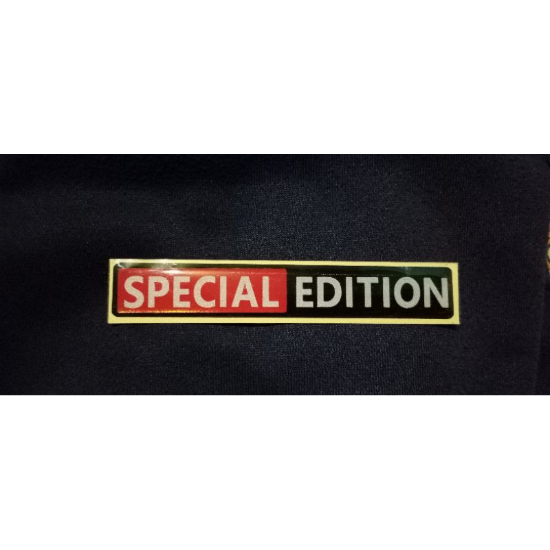 

sticker timbul limited edition special