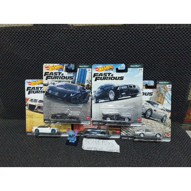 Hot wheels fast furious euro fast fast furious set