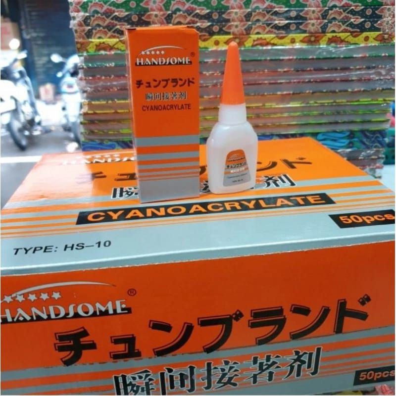 

Lem Korea Serbaguna - Lem Handsome Cyanoacrylate (satuan)