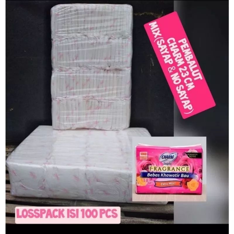 Pembalut charm UK 23isi 50