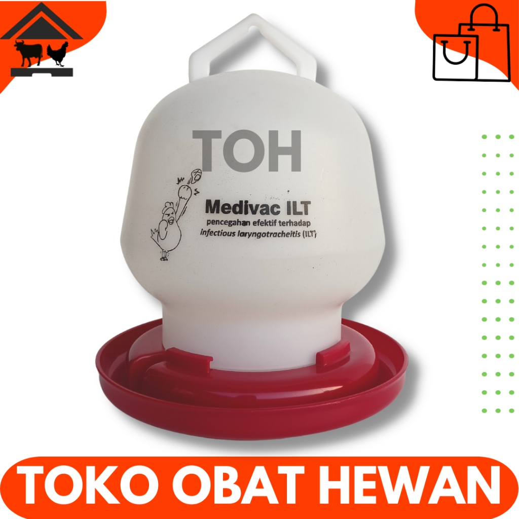 TEMPAT MINUM AYAM 2 LITER - Alat Minum Ayam MEDION