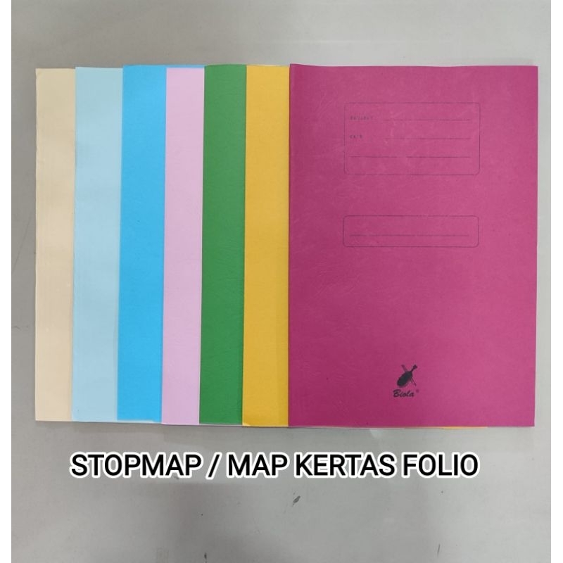 

Stopmap / Map Kertas Biola ( Per 5 Lembar)