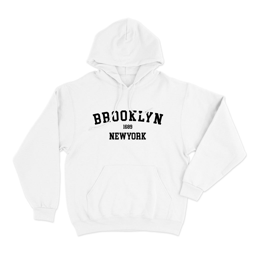 BROOKLYN NEWYORK Hoodie II Jumper hoodie BROOKLYN ( Pria & Wanita )
