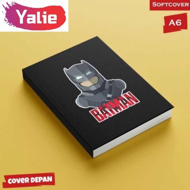 

Batman pocket book notebook A6 buku tulis catatan notes softcover