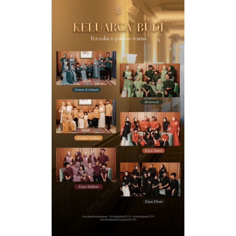 Sarimbit Keluarga Budi by Puan (PO)