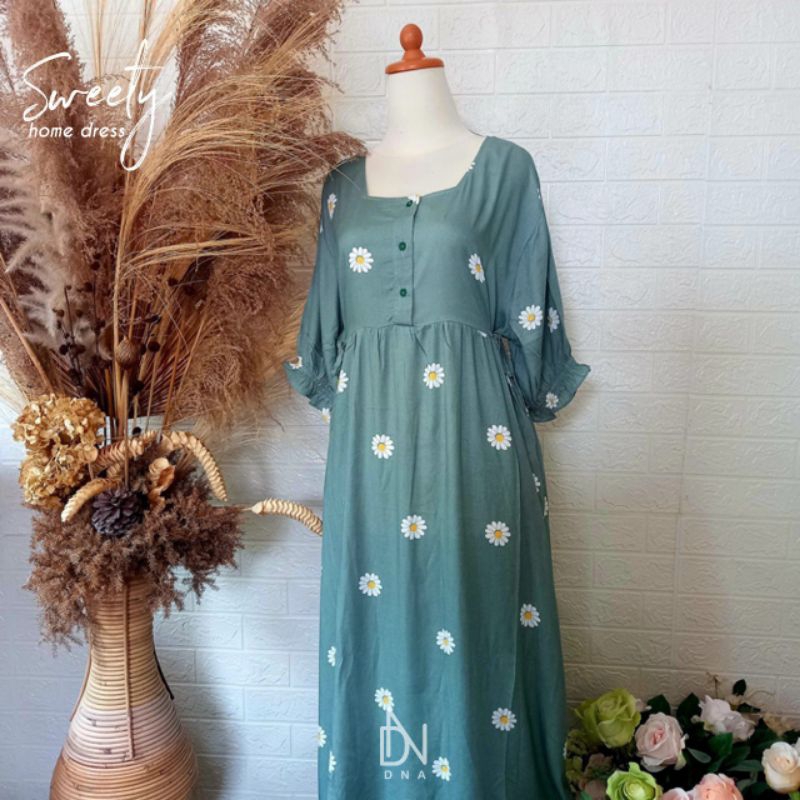 DASTER HOME DRESS GAMIS RAYON VISCOSE MOTIF KEKINIAN VIRAL BUSUI BUMIL MURAH NYAMAN PREMIUM HARGA GR