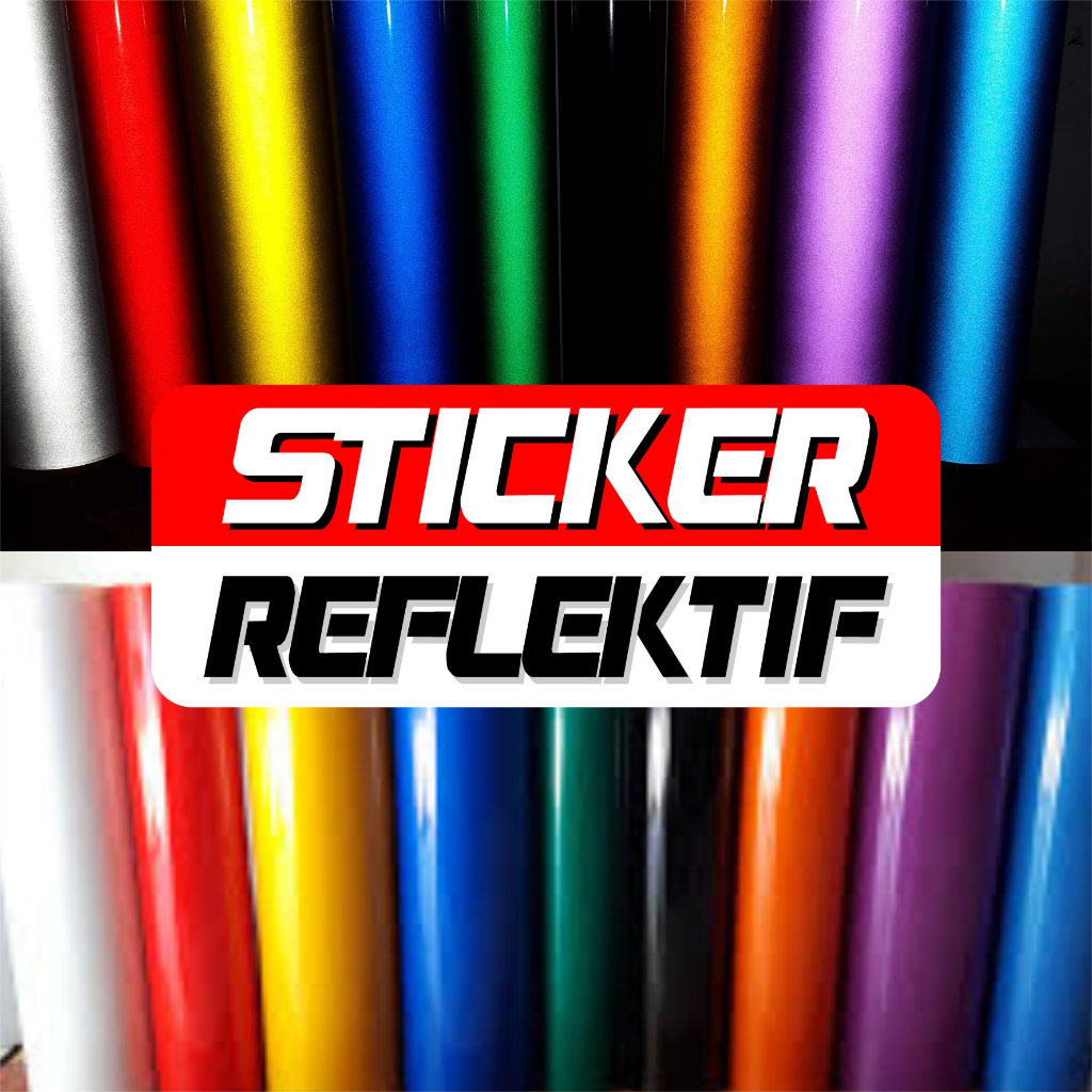 

Bahan Cutting Sticker Reflektif Scothlite