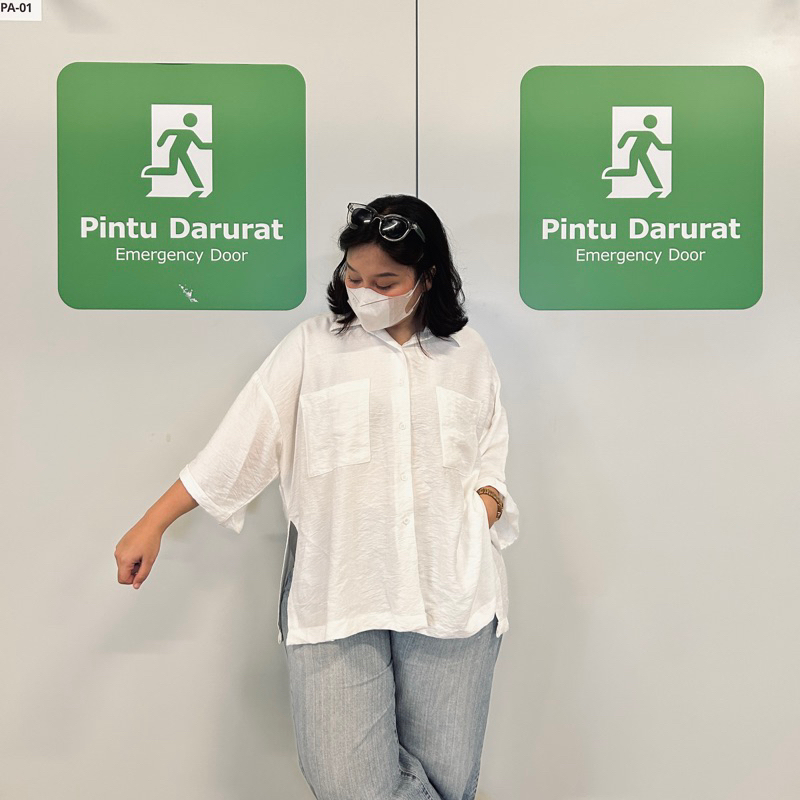 BILLY SHIRT / Kemeja Oversize / kemeja jumbo / kemeja big size / kemeja plus size