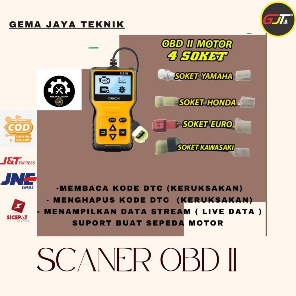 SCANNER MOTOR OBD II