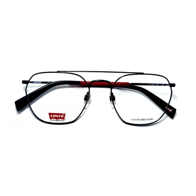 FRAME KACAMATA LEVIS LEVI'S LVS 1038 807 Black 54-19-145 original