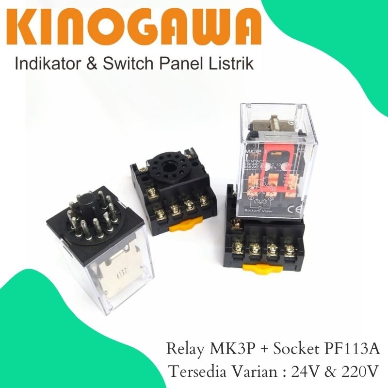 Relay MK3P 24V 220V 11pin