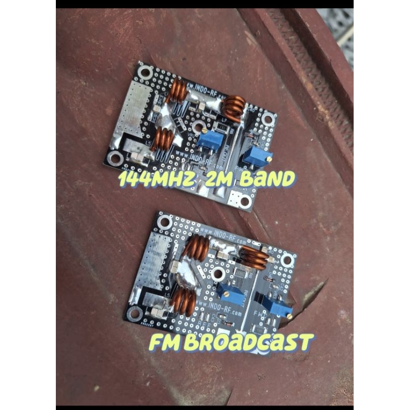 LPF 2 Meter Band 144Mhz & FM Broadcast 88-108Mhz utk Pallet Booster Pemancar