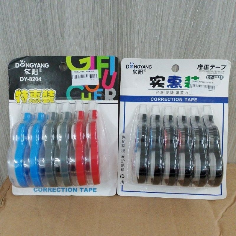 

typex kertas dongyang isi 6pc