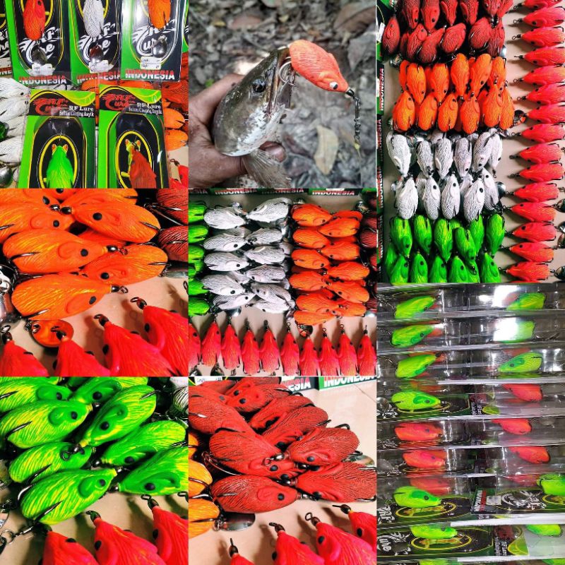 Soft Frog Tikus RF Lure Solusi Casting Asyik