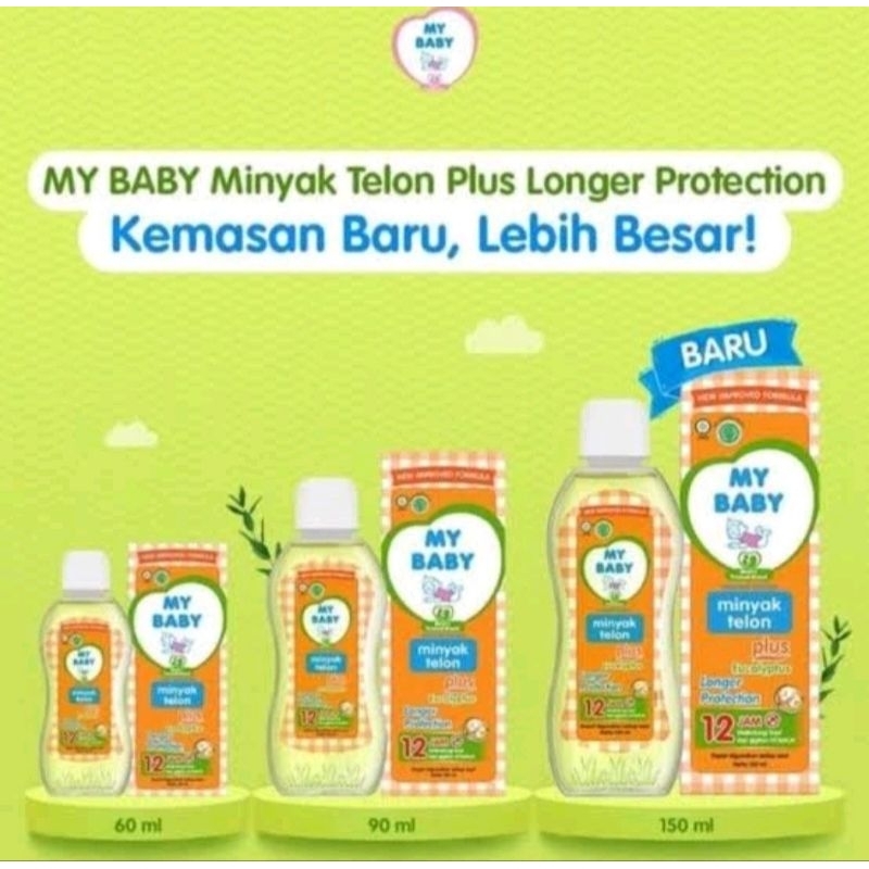 MY BABY MINYAK TELON 12 jam MURAH