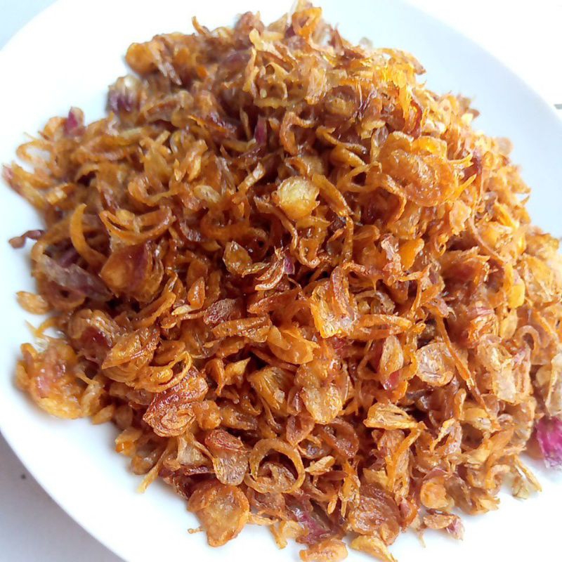 

BAWANG MERAH GORENG RENYAH ORI 100% TANPA TEPUNG