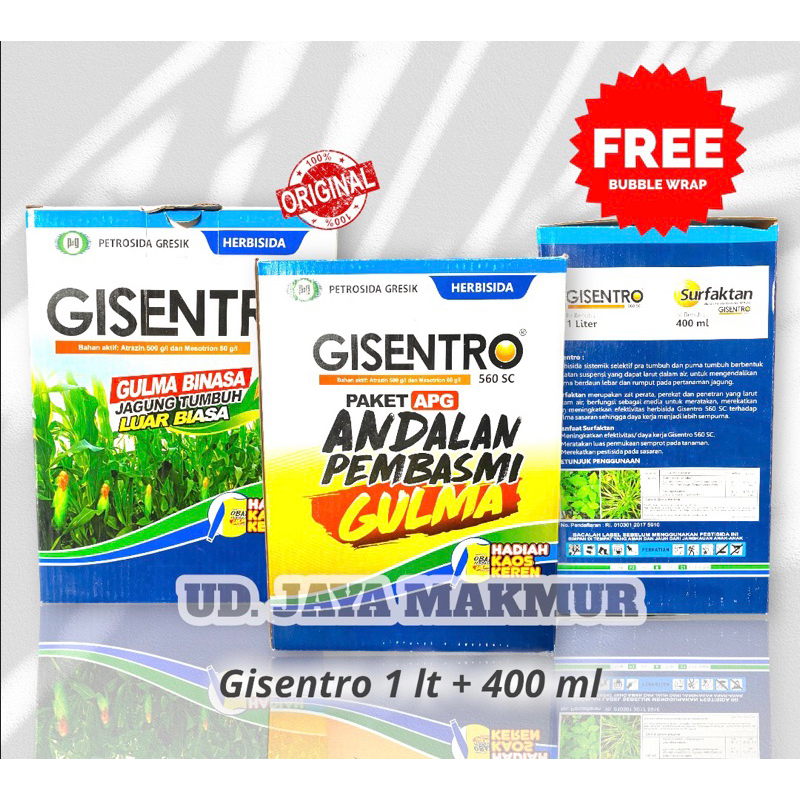Gisentro 1 liter 560sc // herbisida jagung//obat rumput jagung