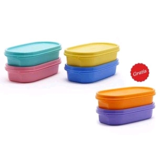 

Tupperware 6pcs Midi Treasure Modular Mate Oval Uk 250ml