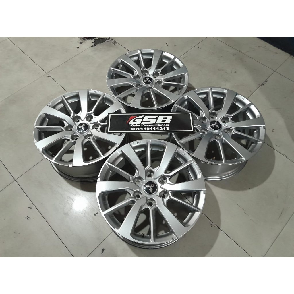 VELG STANDAR PAJERO RING 18 PCD 6X139,7 SILVER