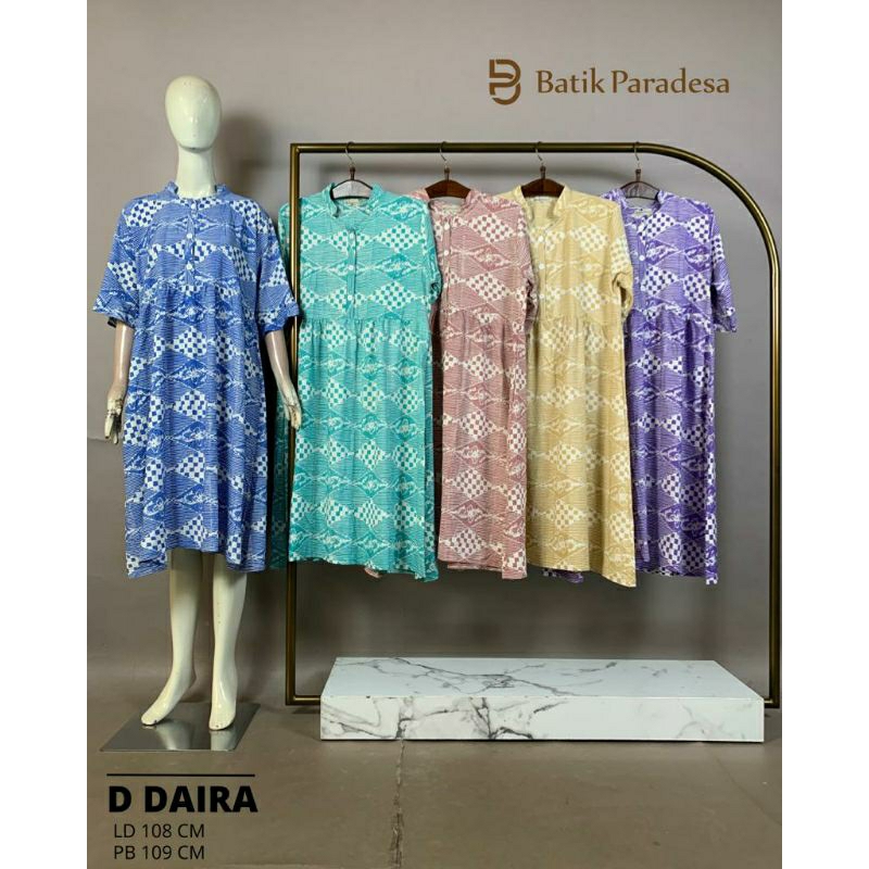 Daster Batik Pekalongan Daster Busui Daster Daira All Size Batik Paradesa by Batik Huza