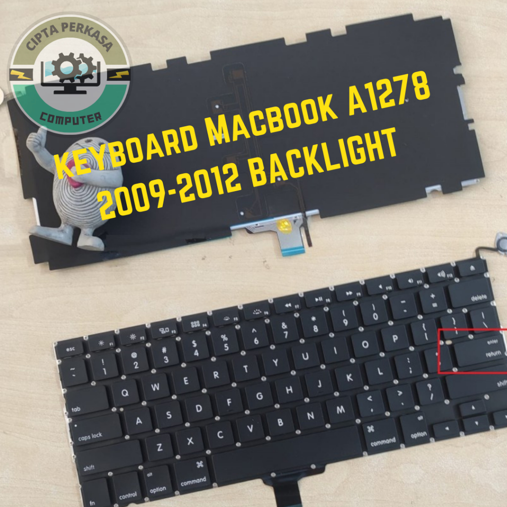 KEYBOARD Original Macbook PRO A1278 US 2009 2020 2011 2012 BACKLIT - NO BACKLIT