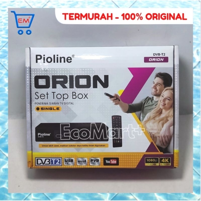 Set Top Box Pioline Orion Setopbox STB T2 STB Pioline STB Orion DVB-T2