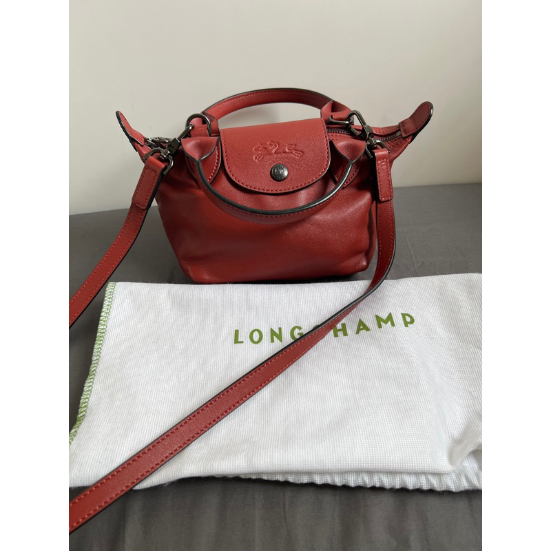 longchamp cuir xs sienna
