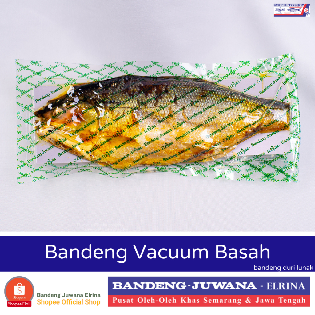 

BJ Elrina Bandeng Vacuum BASAH 1Kg (tahan 5 hari) merek Bandeng Juwana Elrina