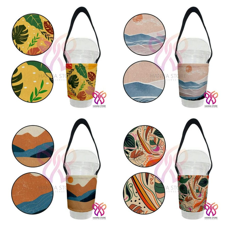 Tas Cup Gelas Boba Holder aesthetic