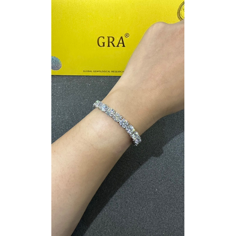 gelang moissanite tennis bracelet