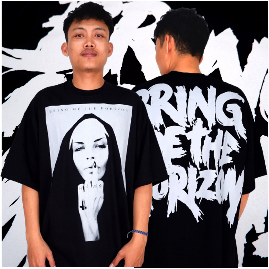 Kaos Oversize Bring Me The Horizon Nun