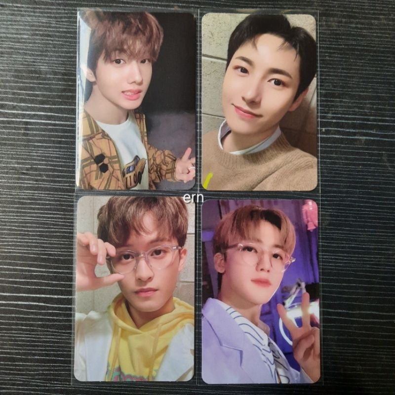 Photocard Selca Trading Card NCT Dream TDS2 Encore (Jisung, Renjun, Mark, Jaemin)