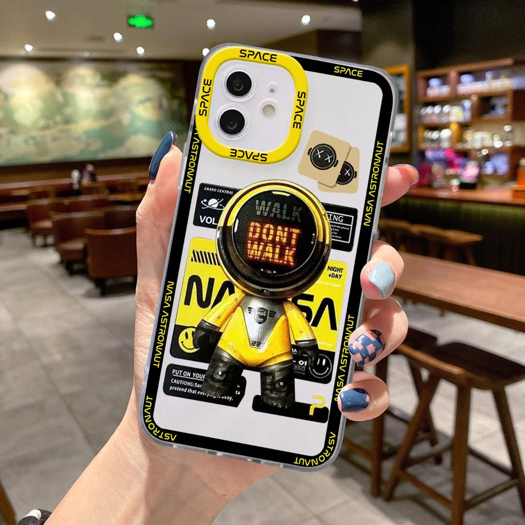 (FA-02) Transparan Clear Case nasa cuties For iphone 7/8/se 2020/se 2022/7+/8+/x/xs/xr/xs max/11/11p