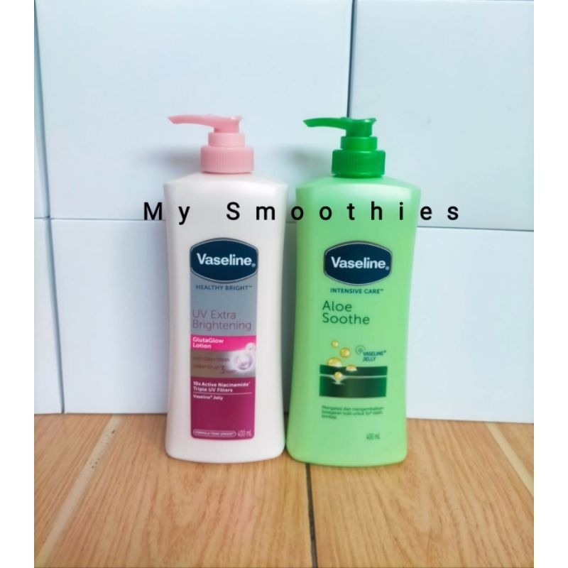 Vaseline hand body pump 400ml