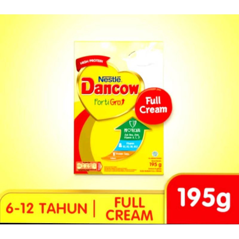 

Dancow Fullcream 195 g susu bubuk putih