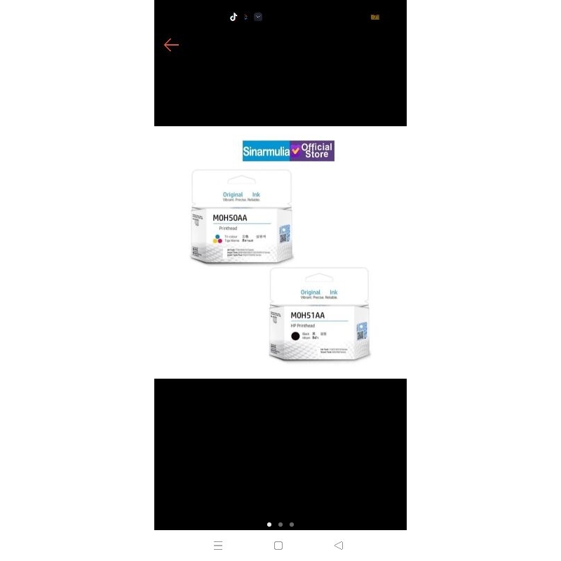 cartridge warna printer hp