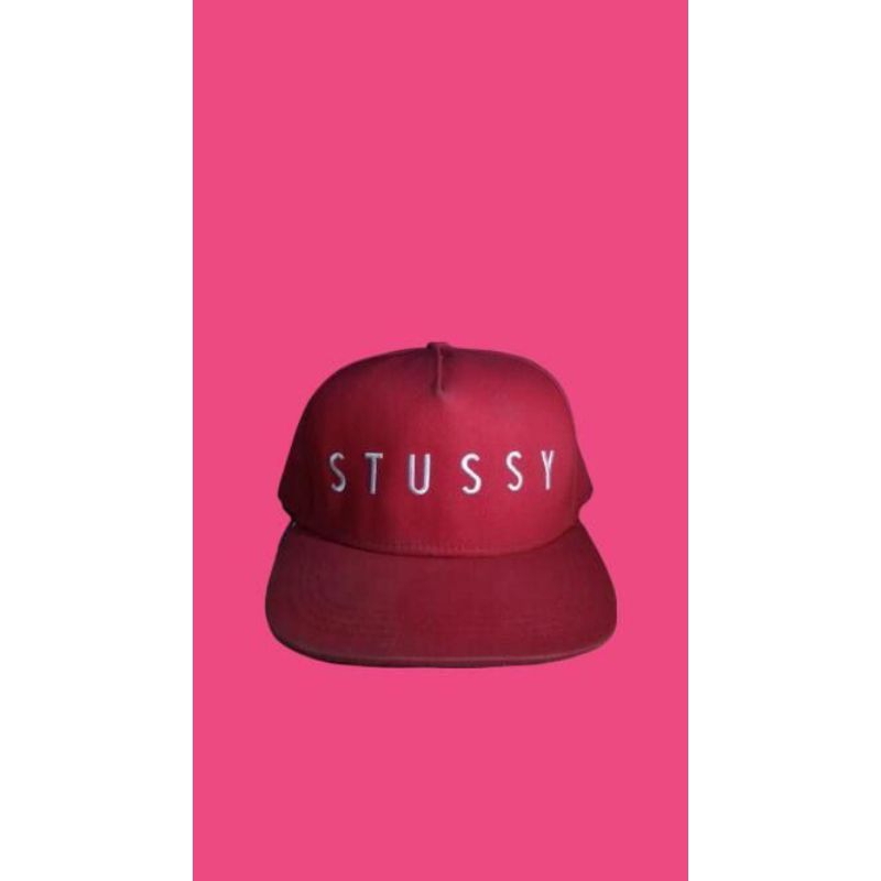 Topi snapback STUSSY original