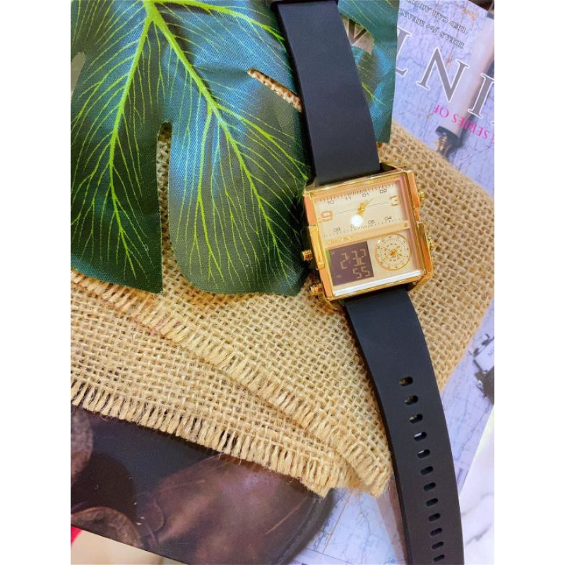 Jam Tangan Fashion Unisex Jhw 24 Jim's Honey || Jam Tangan Pria -Wanita Anti Air