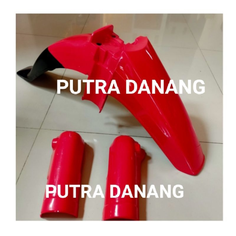 Spakbor Slebor Depan SAJA Yamaha Force 1 Alfa, sigma, fizr, force one Depan Warna Merah
