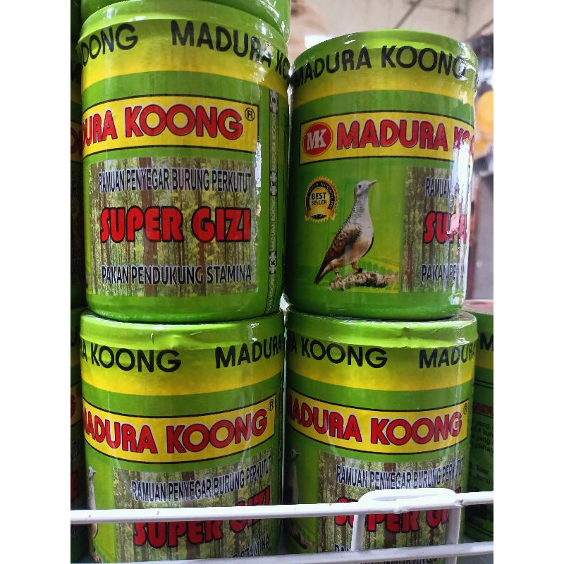 MADURA KOONG PAKAN BURUNG PERKUTUT BERKUALITAS