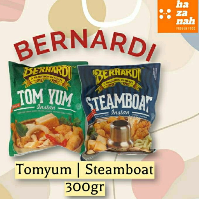 

Bernardi Tomyum/Steamboat Instant 300gr [PROMO]